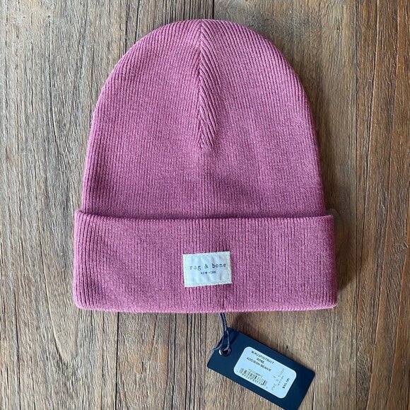 NWT rag & bone Addison Wool-Blend Beanie - Picture 3 of 5